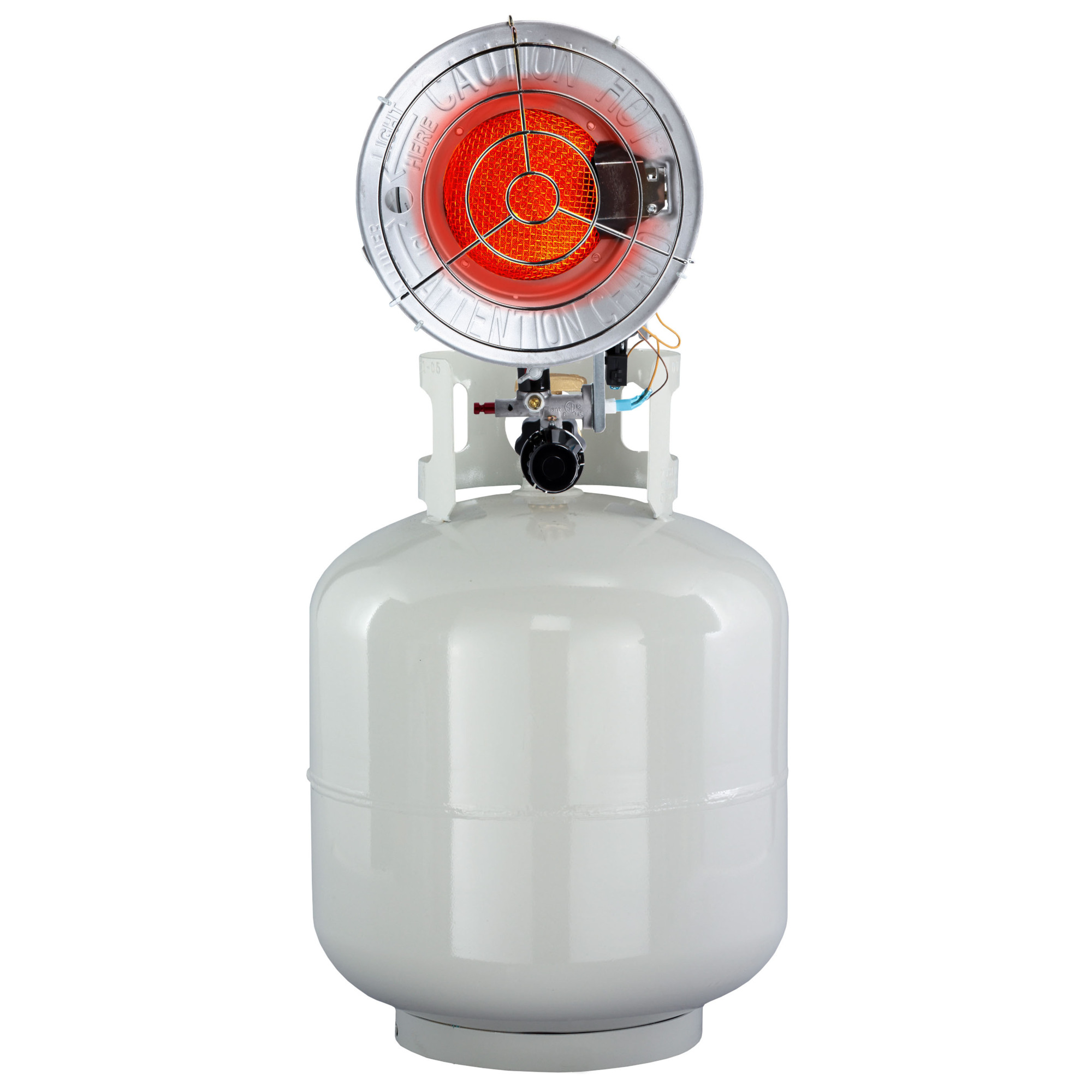 Remington Portable Propane Tank Top Heater - 16,000 BTU, Single Tank, Stainless Steel, Model# REM-16-TTC-O